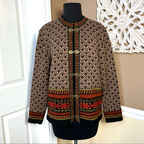 Cambridge Dry Goods Sweaters - ⭐️ Vintage Cambridge Dry Goods Sweater Cardigan Wool Medium